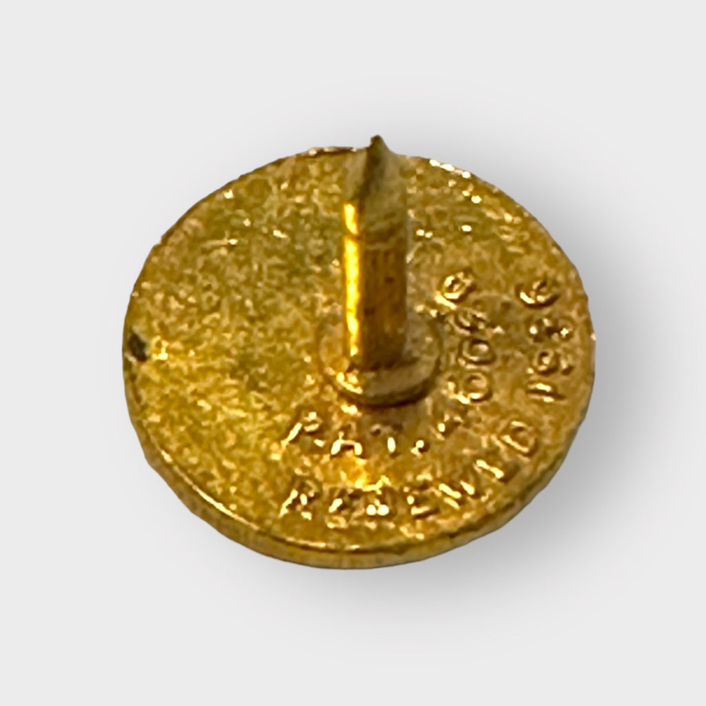 VINTAGE HNS HOLY NAME SOCIETY ROMAN CATHOLIC LAPEL PIN 1936