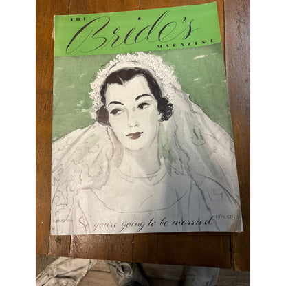 THE BRIDE'S MAGAZINE, SUMMER 1936 (VOL 2, #4) ~VERY GOOD