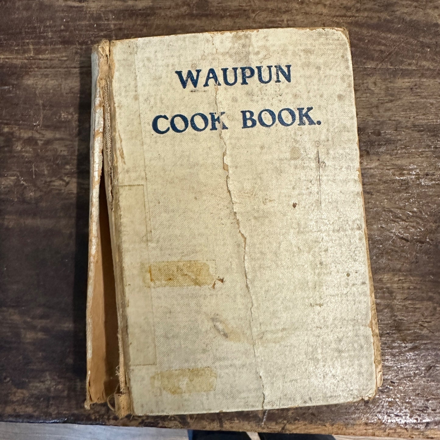 Vintage 1930s Waupun Cook Books Hardcover Receipe Books Wis Wisconsin