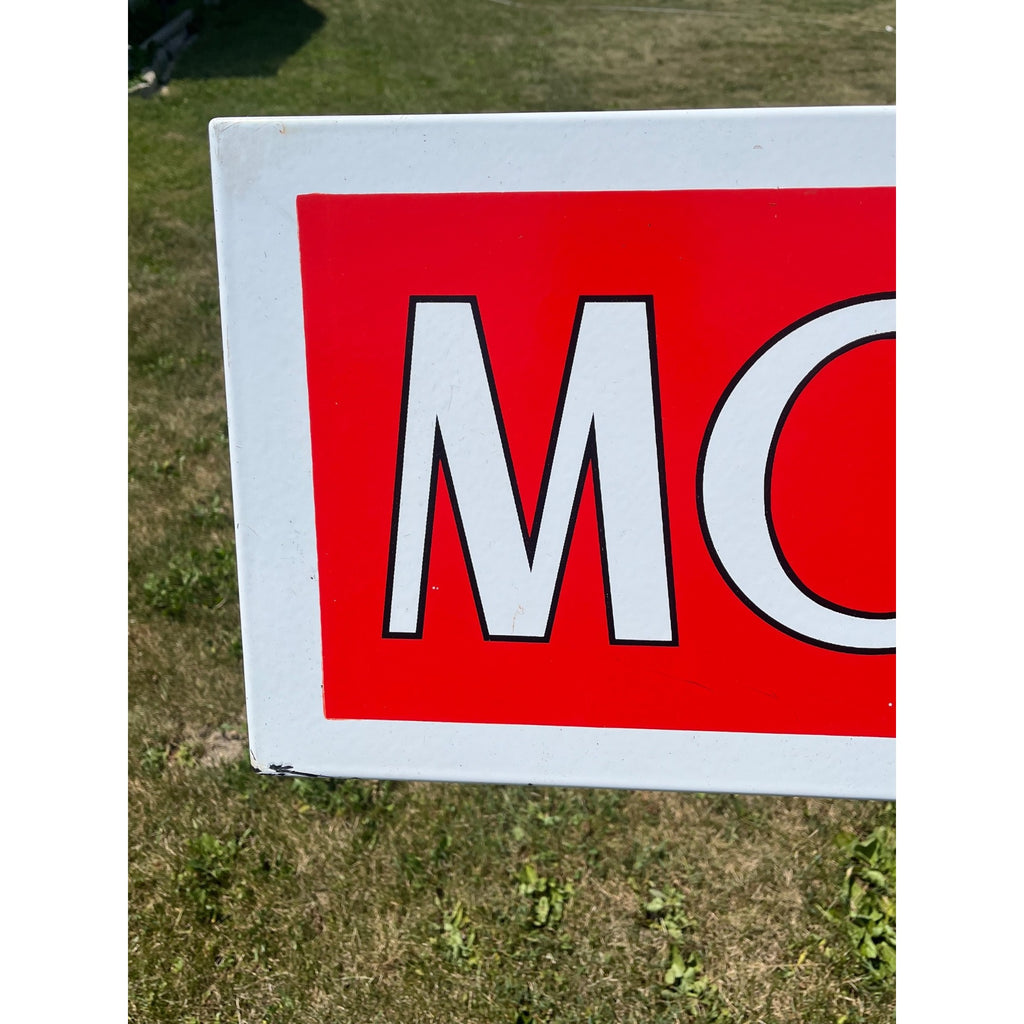 Original Montgomery Ward Porcelain Store Sign Large 6ft