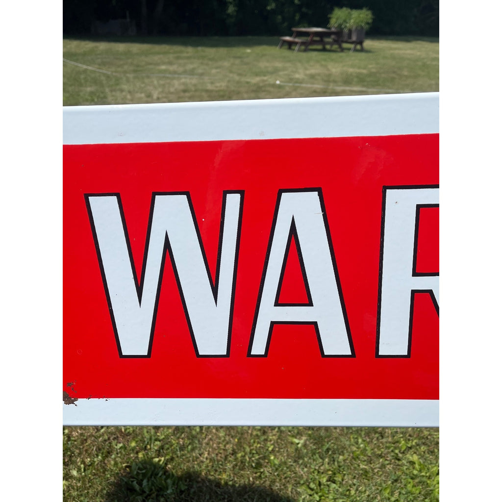 Original Montgomery Ward Porcelain Store Sign Large 6ft