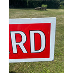 Original Montgomery Ward Porcelain Store Sign Large 6ft