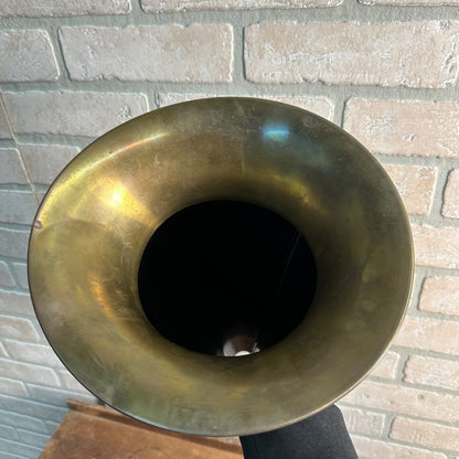 BERLINER PHONOGRAPH REPRODUCTION 15" HORN