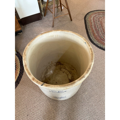 Antique 25 gallon Western Stoneware Crock Large