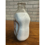 Vintage Marinette Produce Dairy WI Wis Milk Bottle Half Gallon Wisconsin
