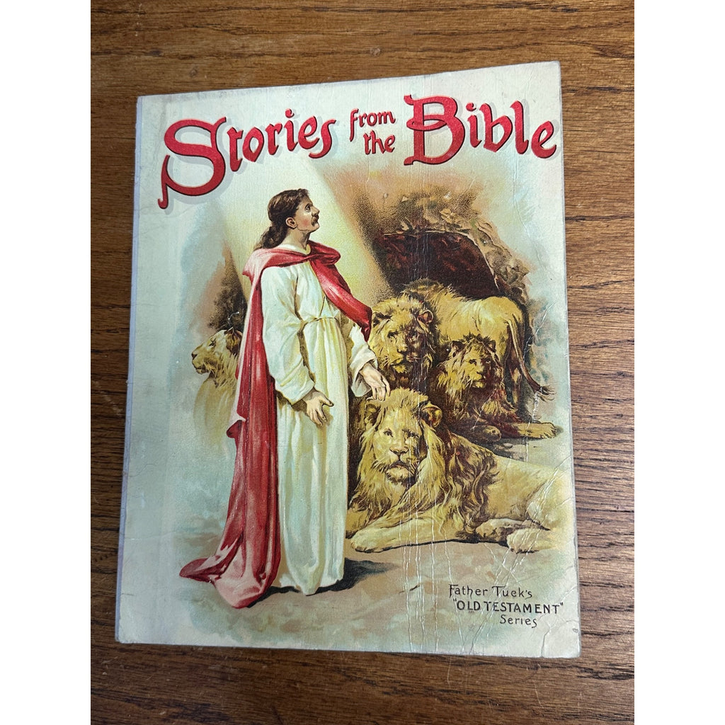 Antique 1890s Stories from the Bible Children's Book Illustrated Raphael Tuck 3164