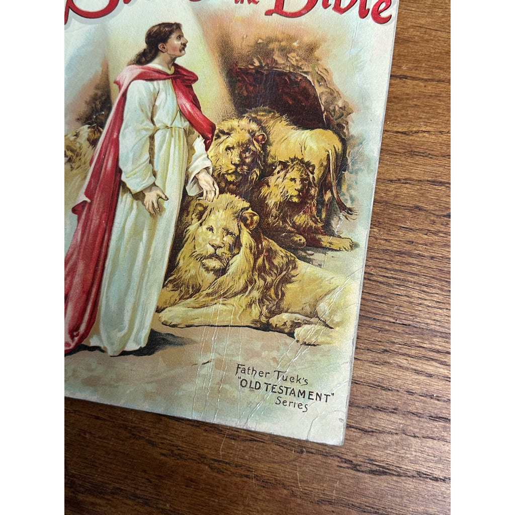 Antique 1890s Stories from the Bible Children's Book Illustrated Raphael Tuck 3164