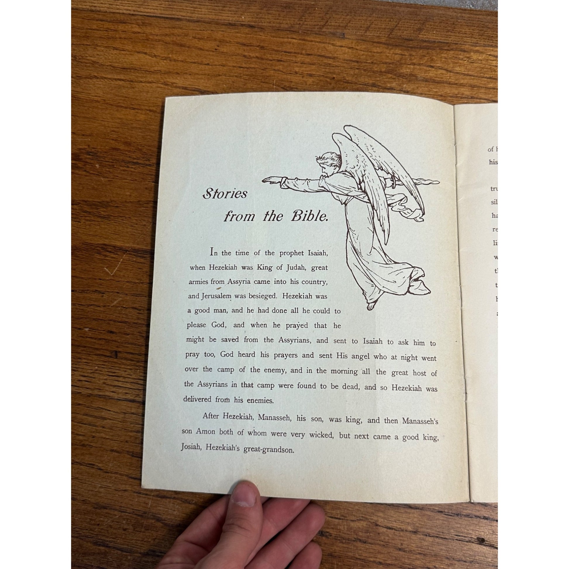 Antique 1890s Stories from the Bible Children's Book Illustrated Raphael Tuck 3164