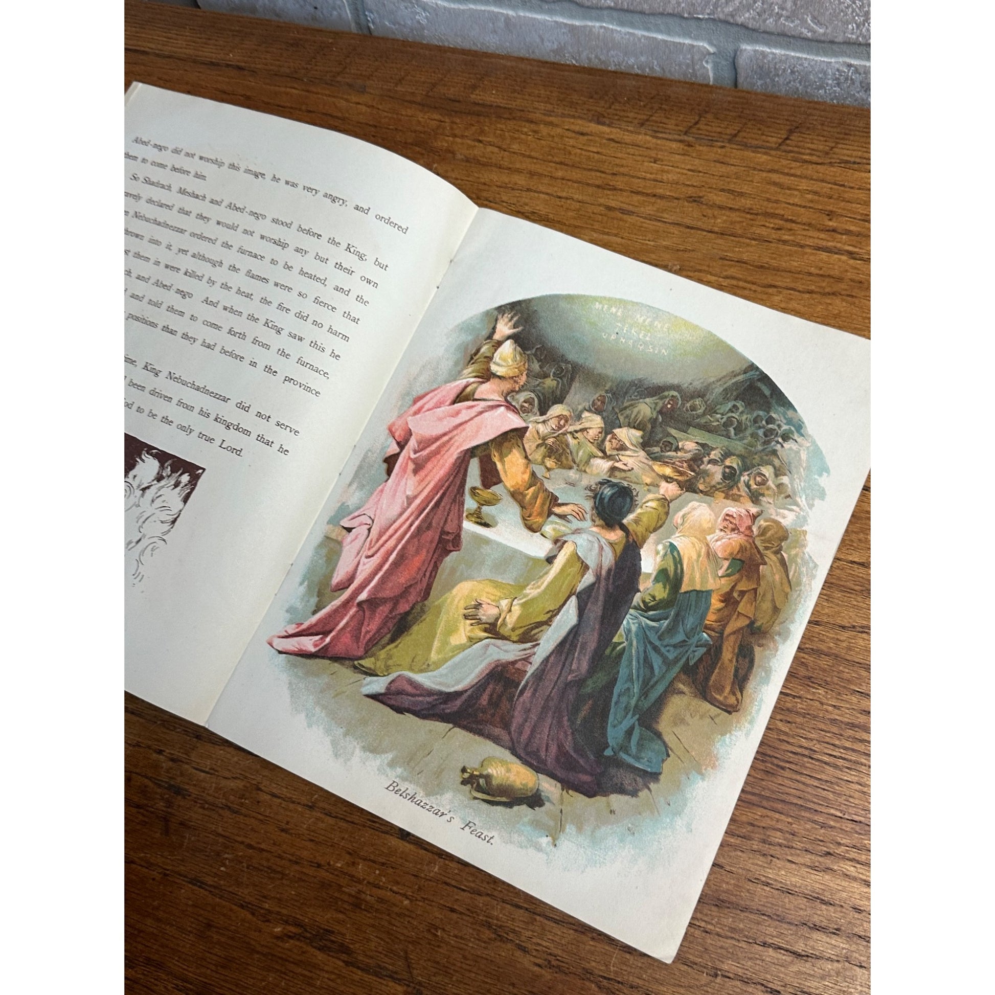 Antique 1890s Stories from the Bible Children's Book Illustrated Raphael Tuck 3164