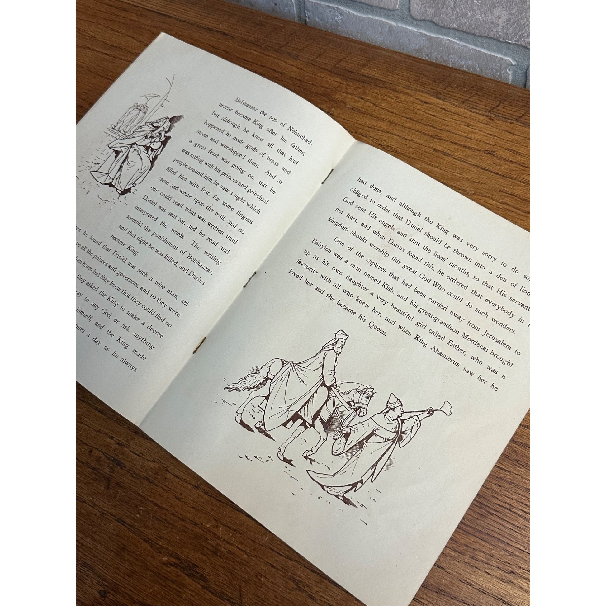 Antique 1890s Stories from the Bible Children's Book Illustrated Raphael Tuck 3164