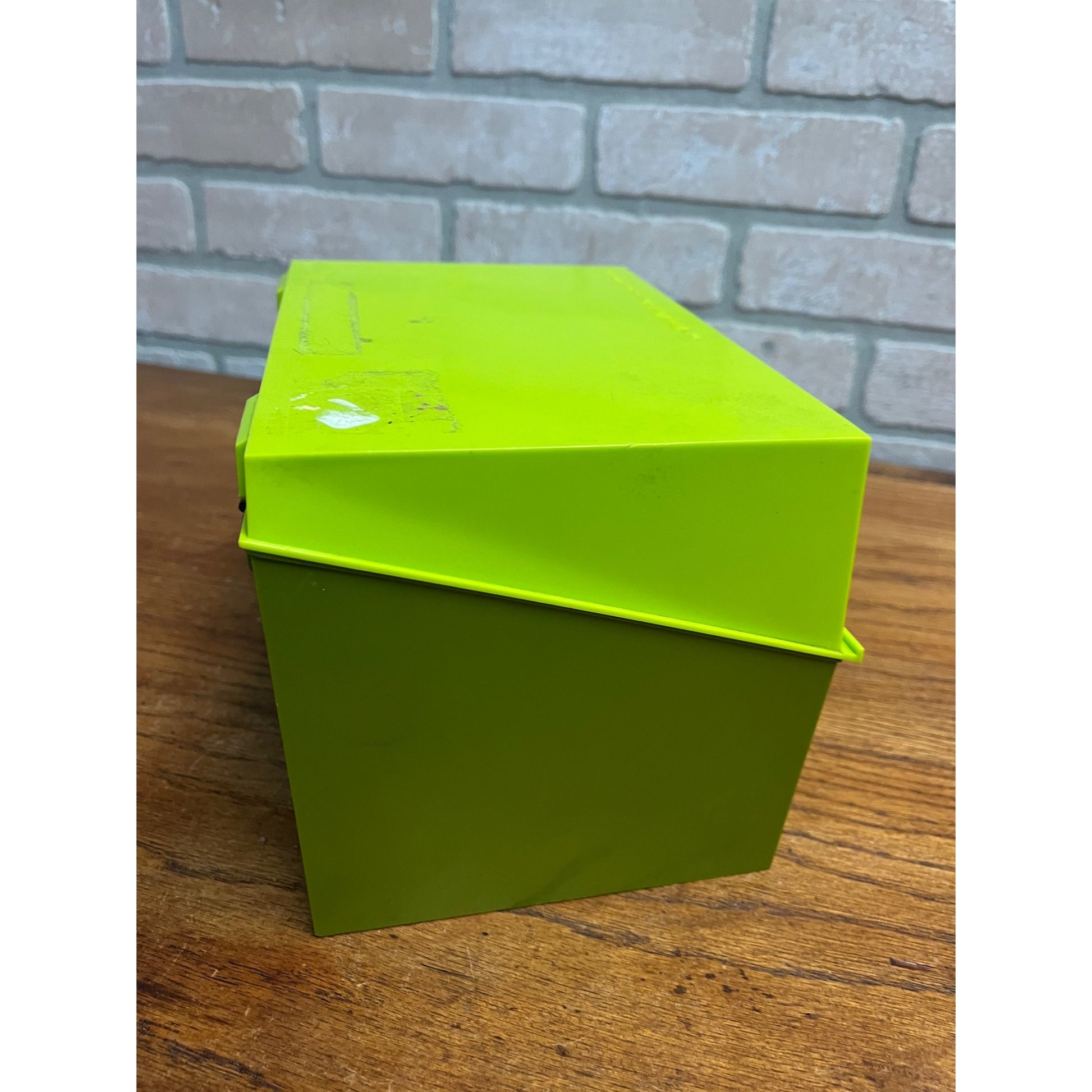 Vintage Betty Crocker Recipe Card Library Green Plastic Box w/ Cards MCM