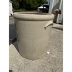 Antique Red Wing Union Stoneware 8 Gallon Birch Leaves Crock