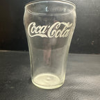 Circa 1927 Coca-cola Modified Flare Acid Etched Glass With Trade Mark In Tail AG797