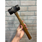 Vintage Vaughan Blacksmith Rounding Hammer 2 1/4 Lb Farrier Metalworking
