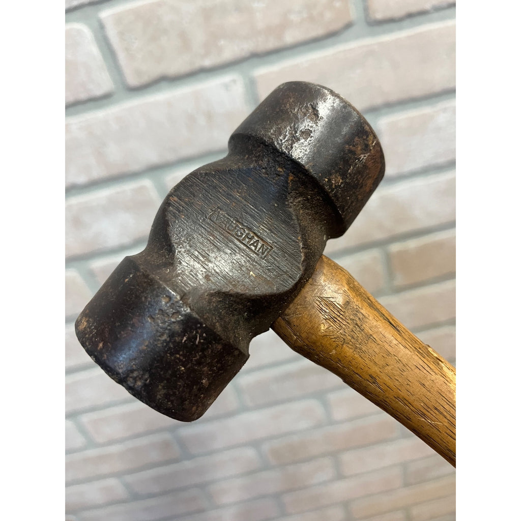 Vintage Vaughan Blacksmith Rounding Hammer 2 1/4 Lb Farrier Metalworking