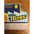 Drink Hires Root Beer Cardboard Carrier Eight Pack Carton Bottle 16oz Vintage