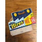 Drink Hires Root Beer Cardboard Carrier Eight Pack Carton Bottle 16oz Vintage