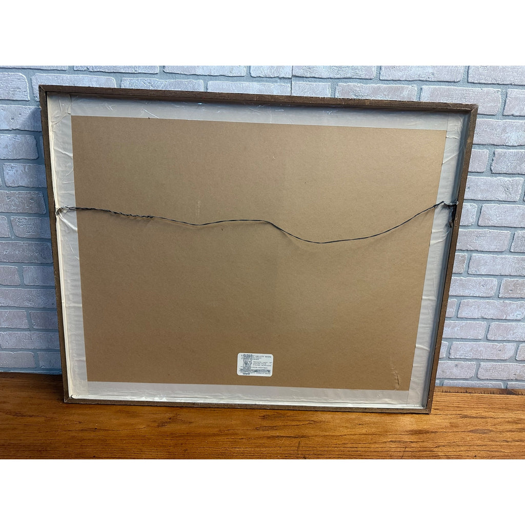 Jon Wilde Signed Original Watercolor "Mallards Comin In" Framed Art