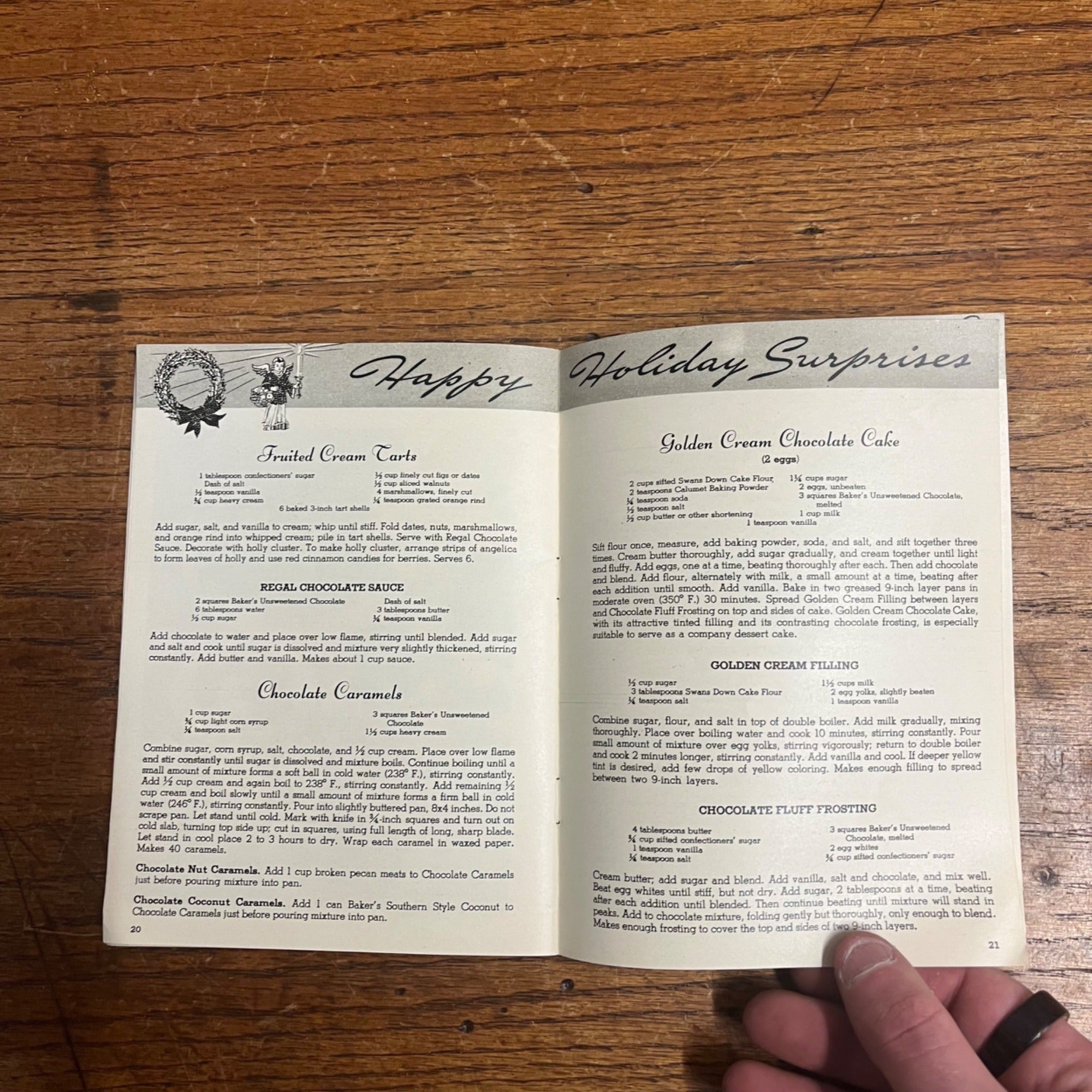 Antique 1938 Cook Book My Party Book Chocolate Recipes Halloween General Foods