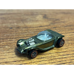 1968 Hot Wheels Redline Beatnik Bandit in Olive w/ White Interior - MINTY
