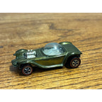 1968 Hot Wheels Redline Beatnik Bandit in Olive w/ White Interior - MINTY