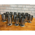 Vintage 1960s Old Hall Stainless Wine Goblets Cups MCM Robert Welch Set of (21)