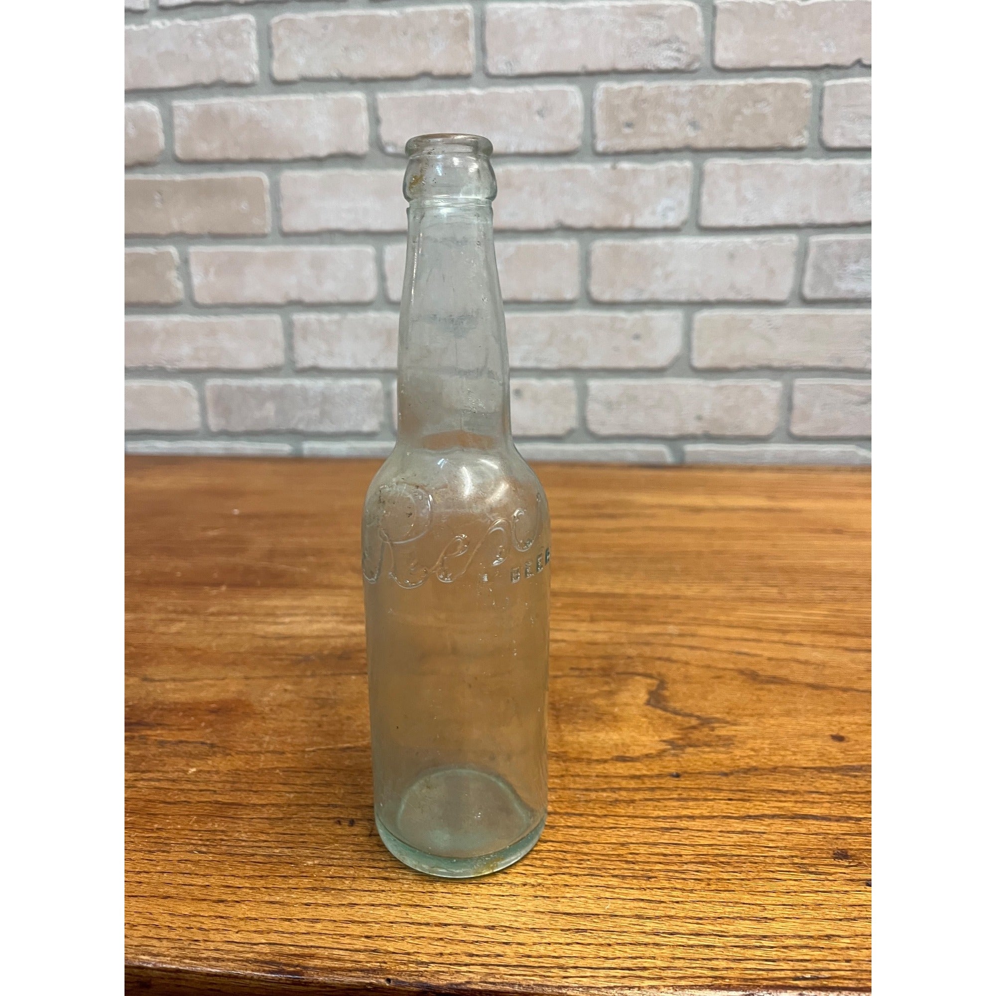 Vintage Rex Beer Bottle Duluth MN Aqua Blue Beer Bottle 1910s-1920s