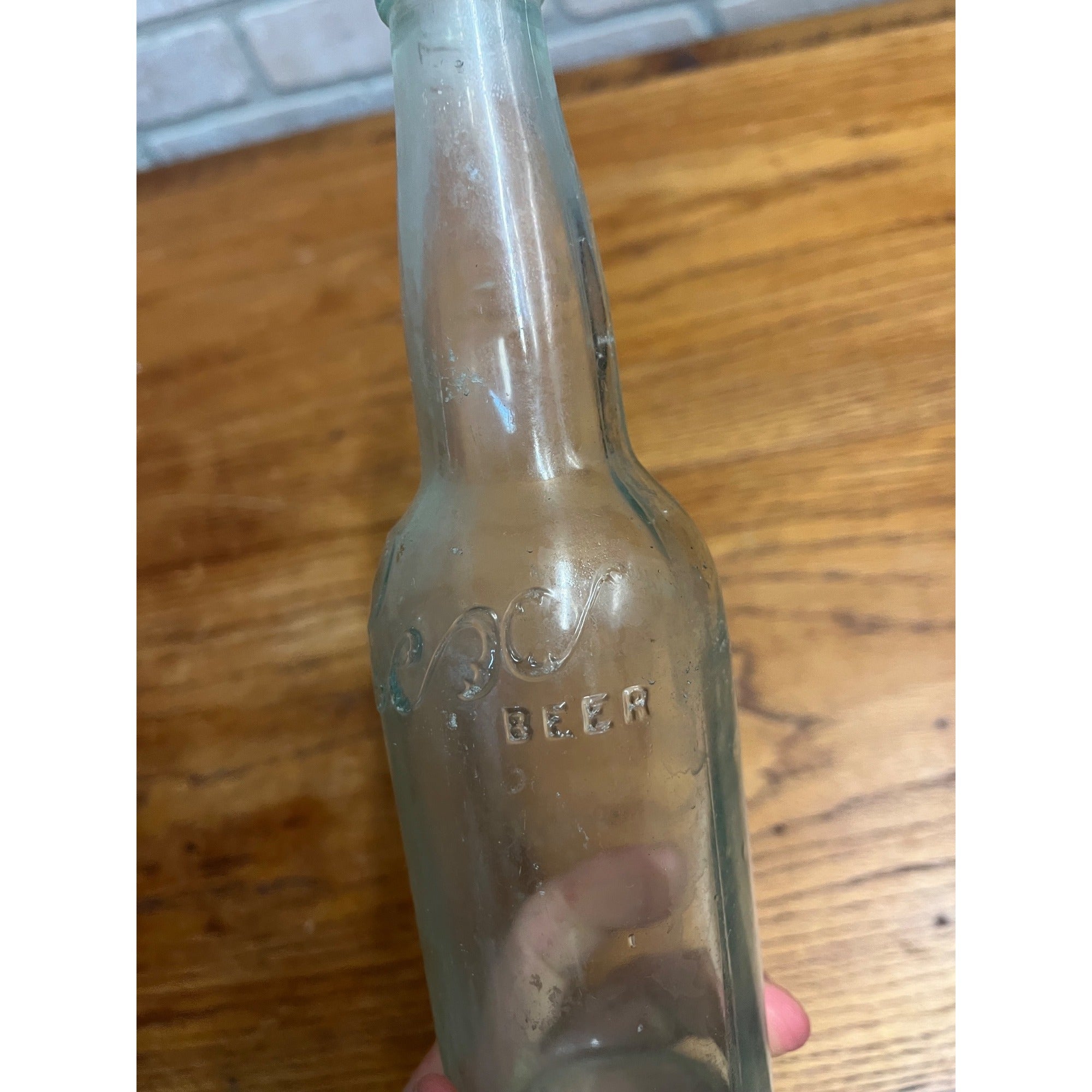 Vintage Rex Beer Bottle Duluth MN Aqua Blue Beer Bottle 1910s-1920s
