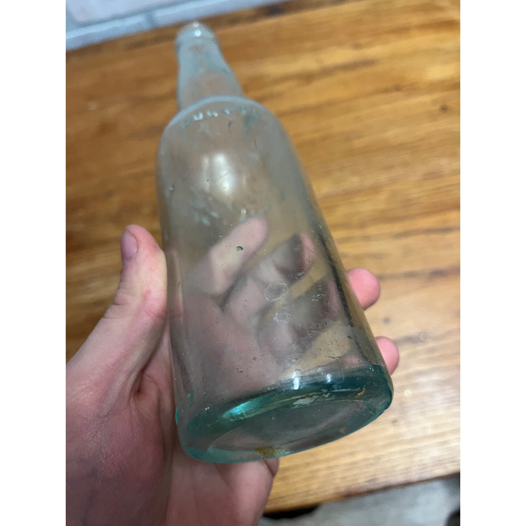 Vintage Rex Beer Bottle Duluth MN Aqua Blue Beer Bottle 1910s-1920s