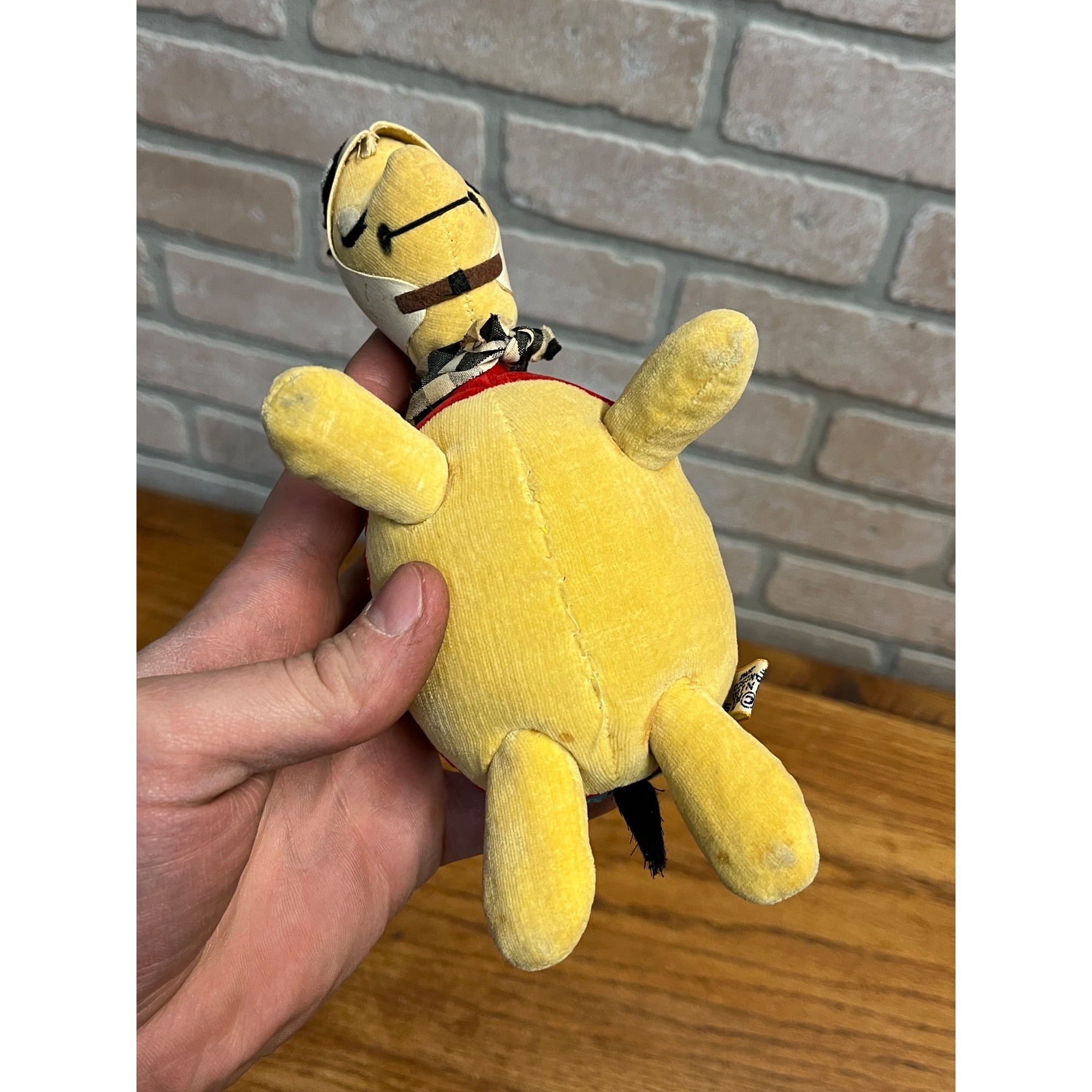 RARE Vintage Dakin Dream Pets Japan Racing Stripes Cap Turtle