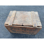 RARE Vintage Fox Head Beer Waukesha Weber Brewing Crate for 24 Bottles