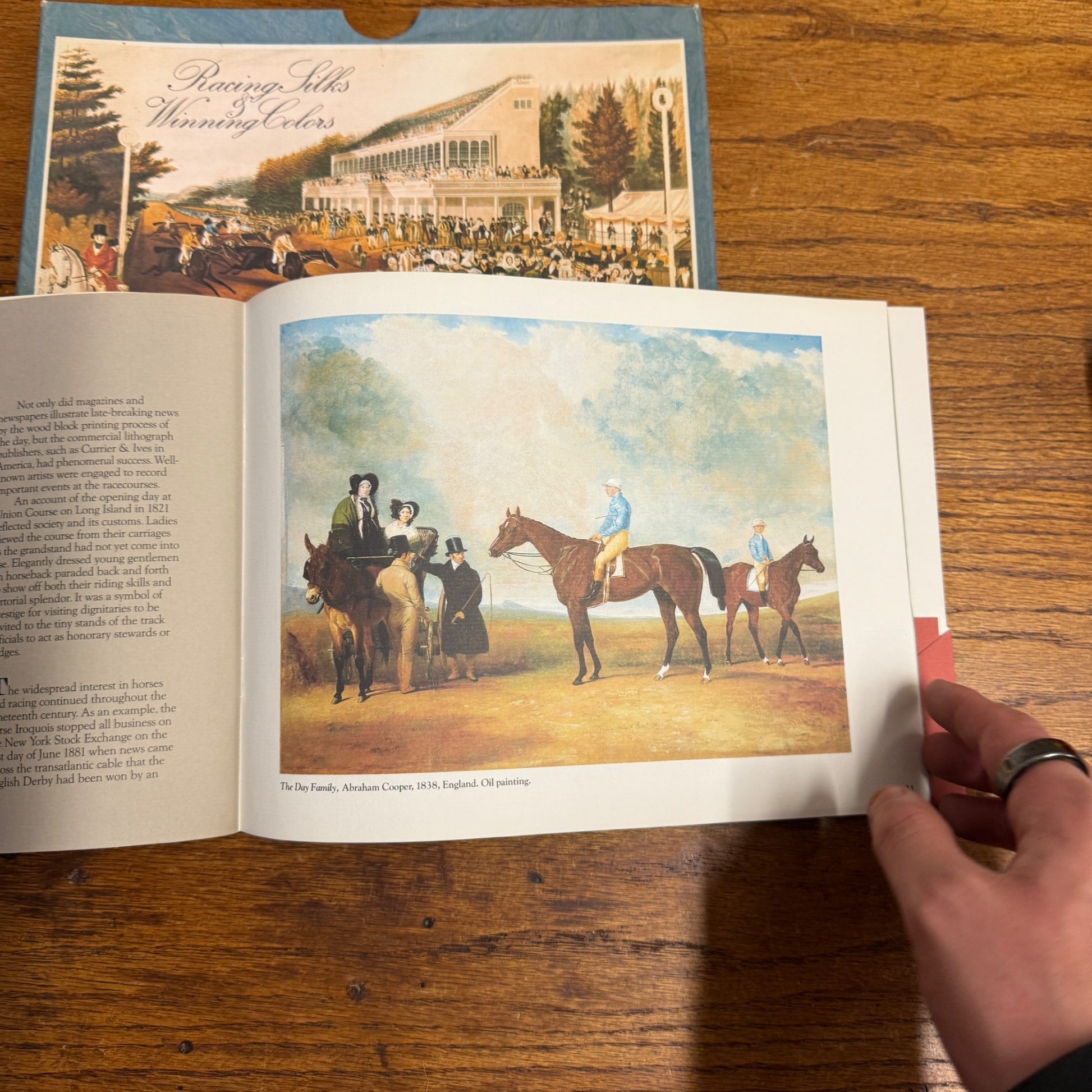 Beckett Paper Company Racing Silks & Winning Colors Deluxe Ad Book
