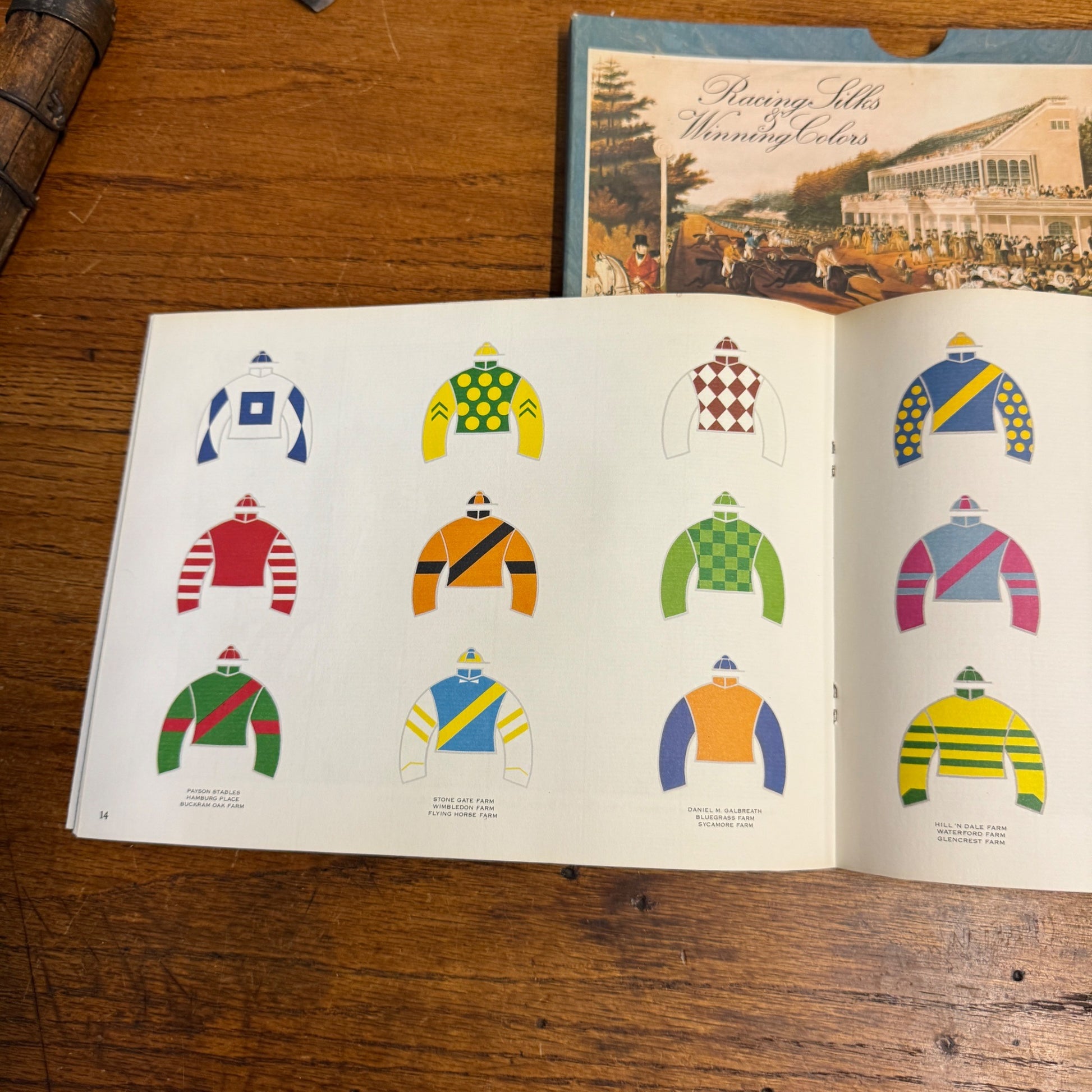 Beckett Paper Company Racing Silks & Winning Colors Deluxe Ad Book