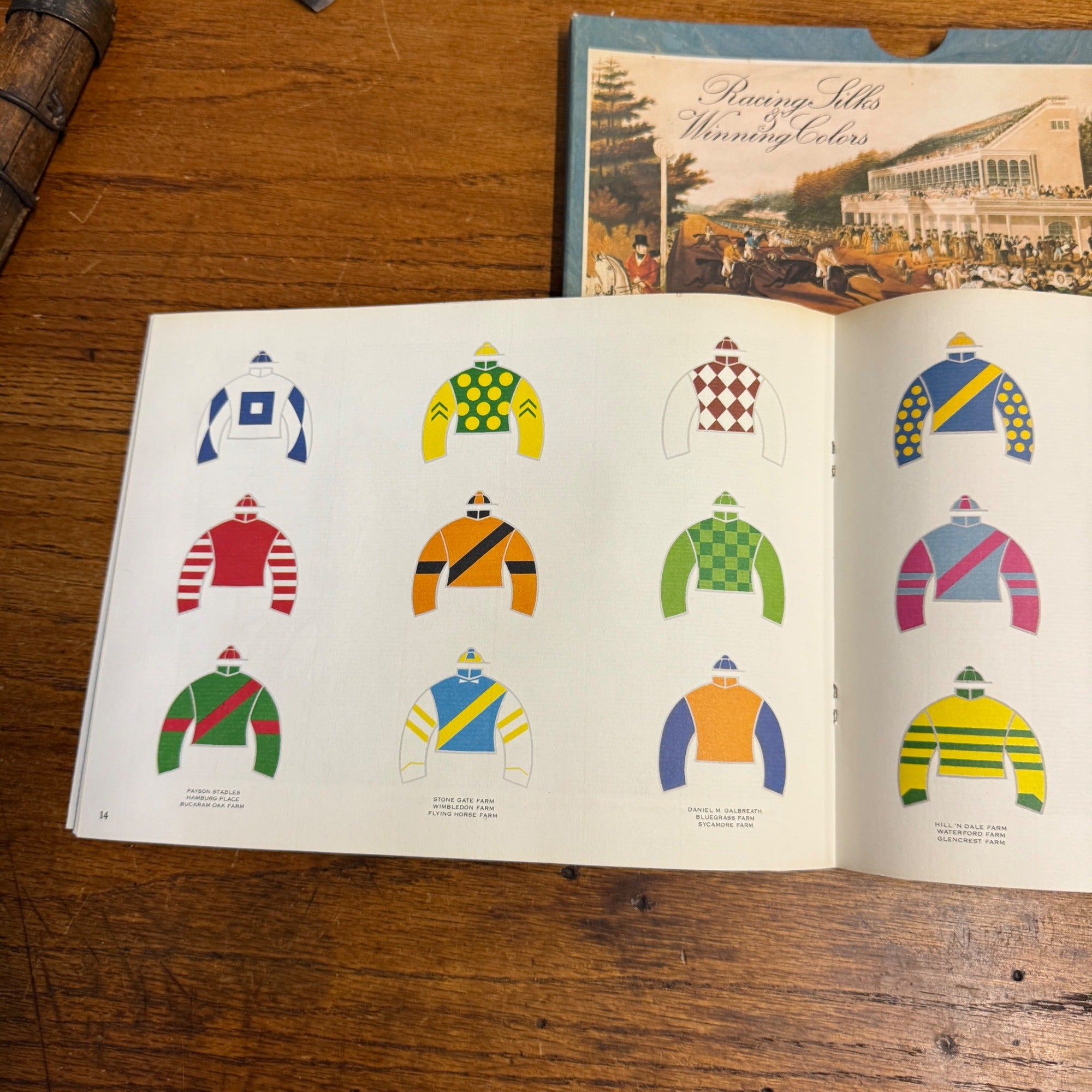 Beckett Paper Company Racing Silks & Winning Colors Deluxe Ad Book