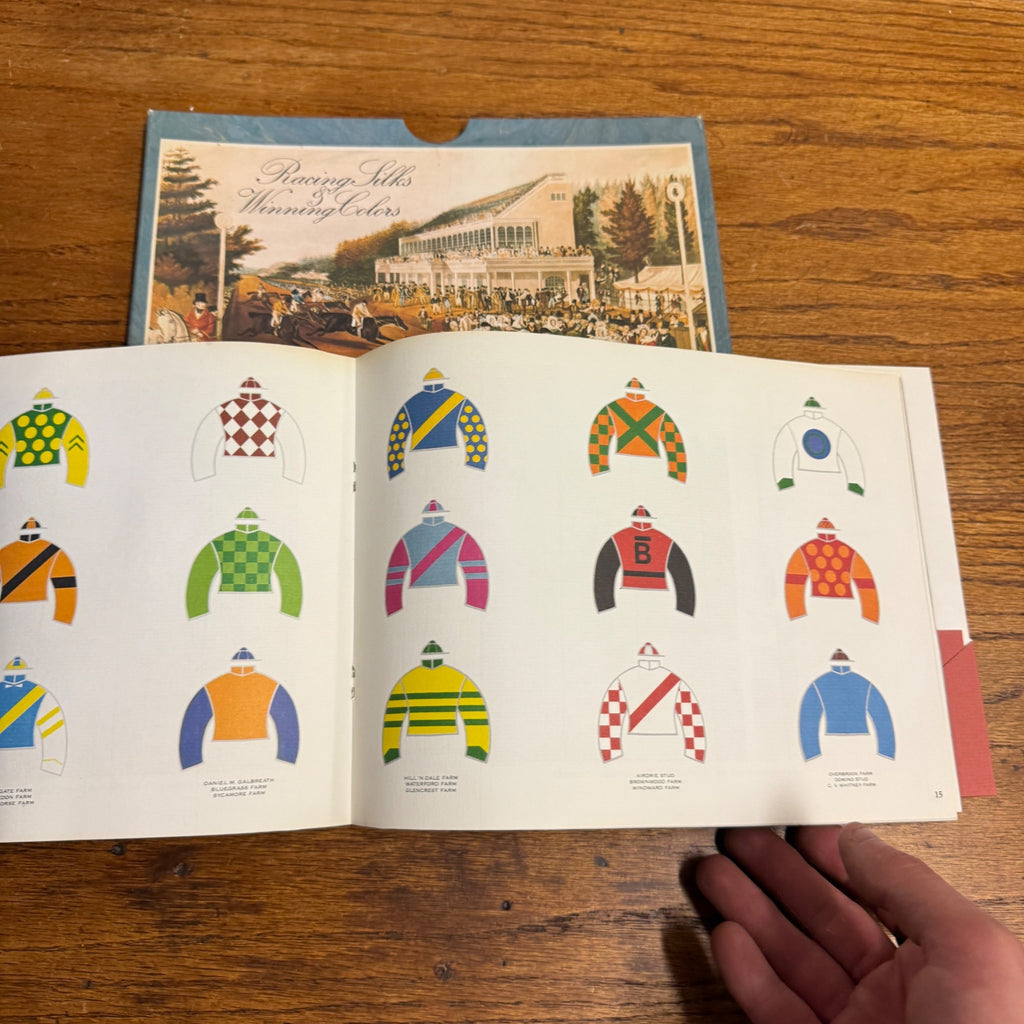 Beckett Paper Company Racing Silks & Winning Colors Deluxe Ad Book