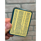 Vintage Ramon's Co-Tabs Headache Medicine Advertising Tin w/ Contents Brown Mfg