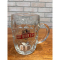 Vintage J. Leinenkugel Brewing Co. Hoppy Father's Day 2011 Thumbprint Handled Glass Drinking Stein Chippewa Falls, WI
