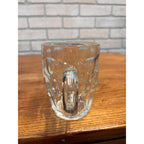 Vintage J. Leinenkugel Brewing Co. Hoppy Father's Day 2011 Thumbprint Handled Glass Drinking Stein Chippewa Falls, WI