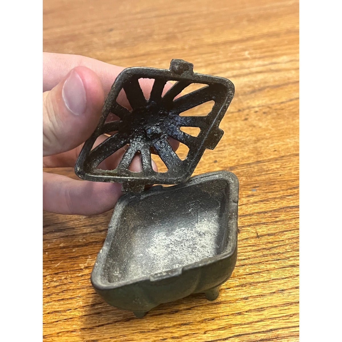 Vintage Vantine's Incense Burner Retro Art Deco Made In France #574/3 Antique