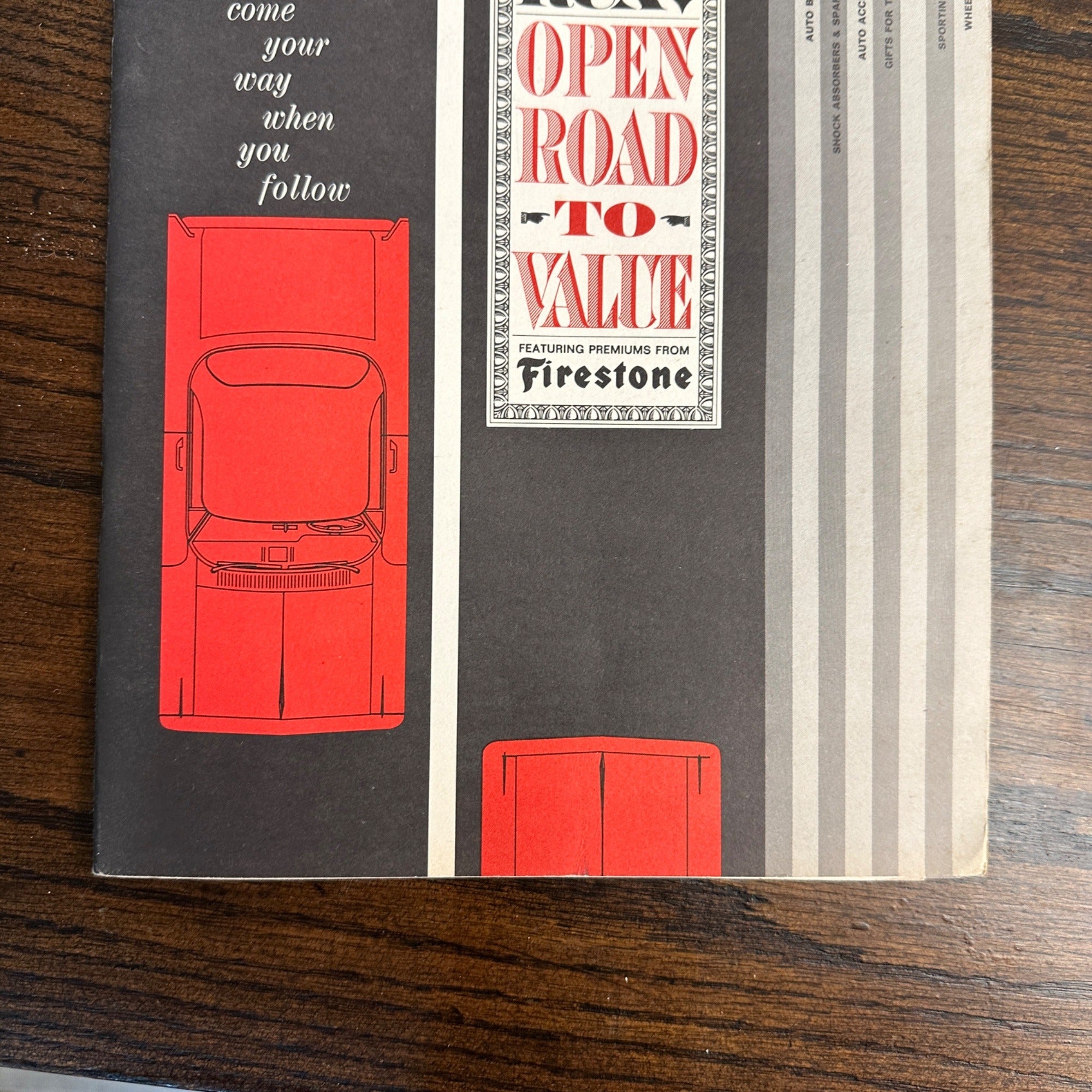 RARE Vintage 1950s RCA Victor Dealer's Distributor Firestone Premiums Catalog
