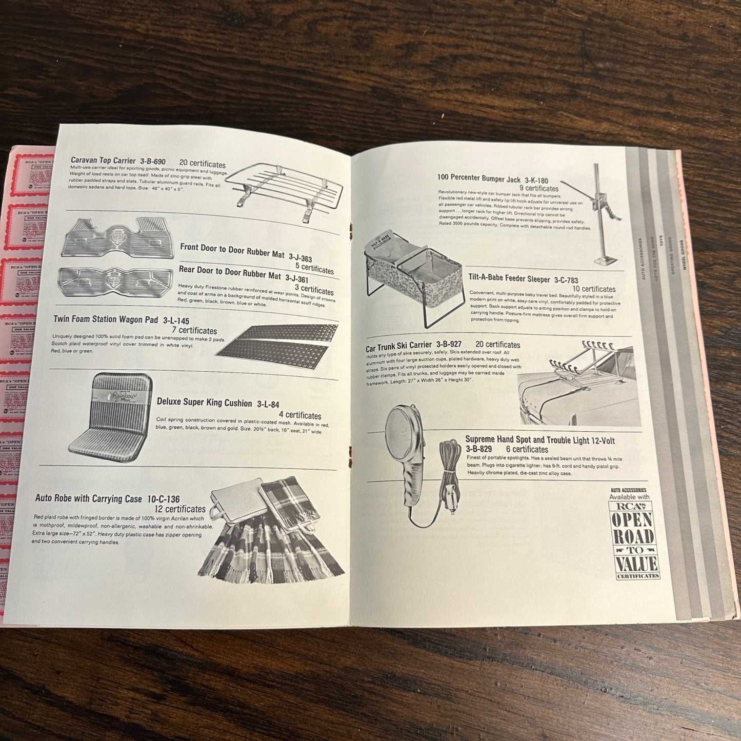 RARE Vintage 1950s RCA Victor Dealer's Distributor Firestone Premiums Catalog