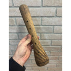 Antique Primitive Kitchen Mallet Round Orante Washroom Plunger Tool