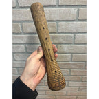 Antique Primitive Kitchen Mallet Round Orante Washroom Plunger Tool