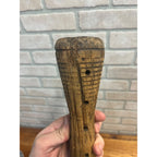 Antique Primitive Kitchen Mallet Round Orante Washroom Plunger Tool