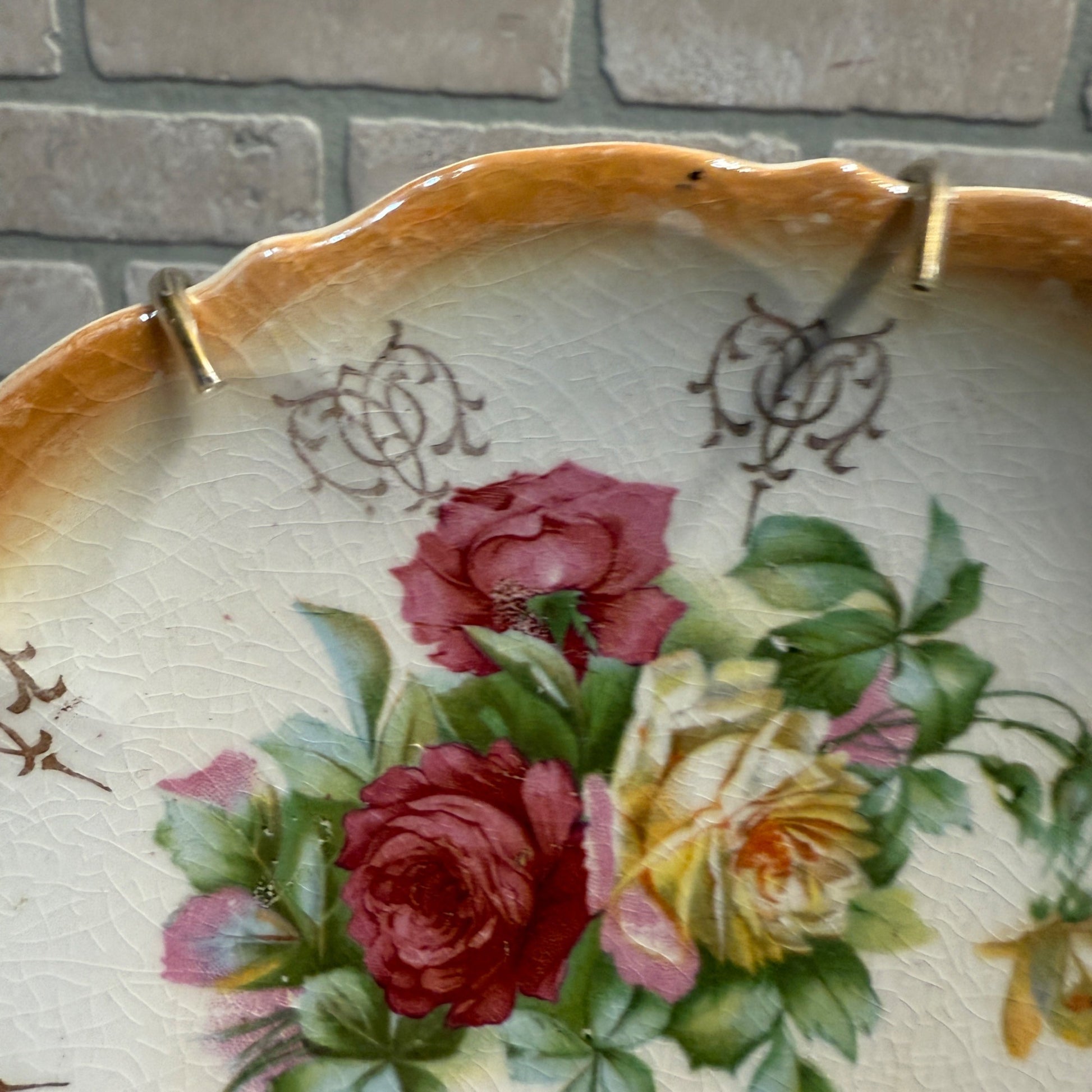 Vintage J.C. Wagner General Store Advertising Plate Dish West Bend Wisconsin