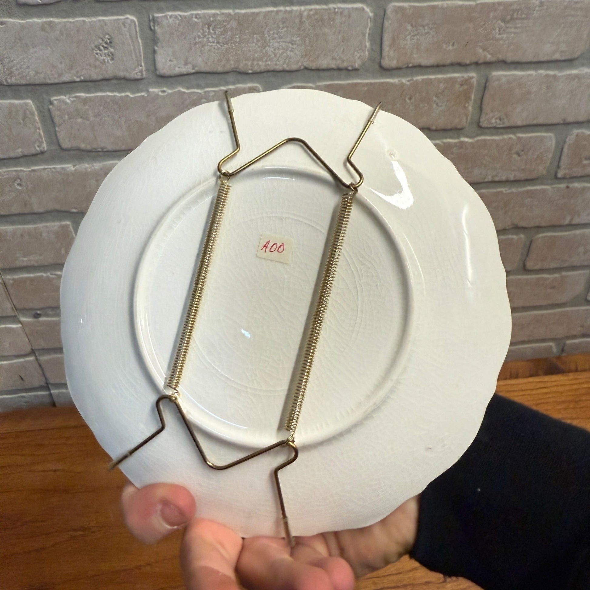 Vintage J.C. Wagner General Store Advertising Plate Dish West Bend Wisconsin