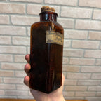 Antique Pharmacy Drug Store Bottle Gazzola Cloves Chicago Wellcome Chem Works