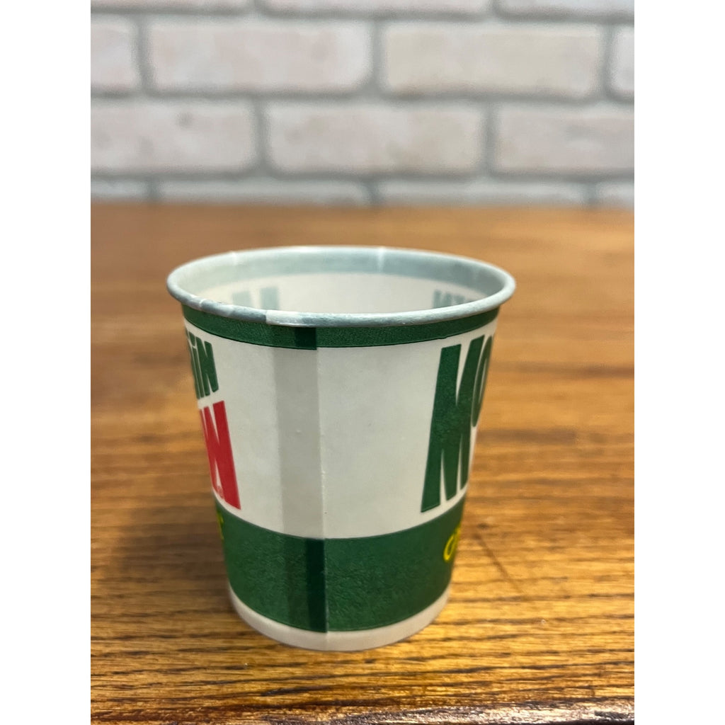 Mountain Dew Soda Wax Cup Sample Promo Give Me a Dew Pepsi