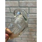 Steuben-Like Crystal Glass Bowl Snail Scroll Olive Dish Vintage 1940s Ashtray