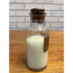 Antique 1900s Cocoanut Oil Sargent's Drug Store Chicago Glass Bottle w/ Label
